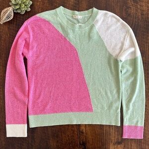 KORI | NWT Colorblock Crewneck Sweater